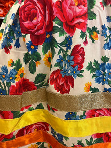 Multicolor Floral Skirt (Adult)