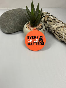 Every Child Matters - Orange Round Keychain