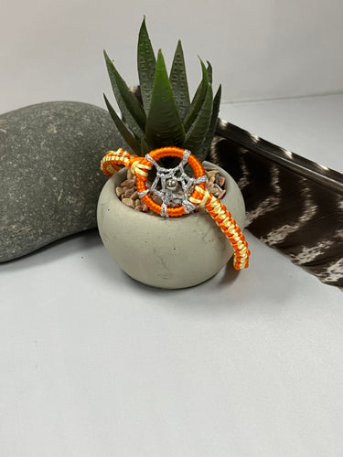 Every Child Matters - Orange Dreamcatcher Bracelet